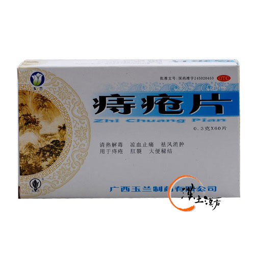 胃腸/便秘/痔 痔瘡片(フィルムコート錠) 60錠 - 漢土漢方